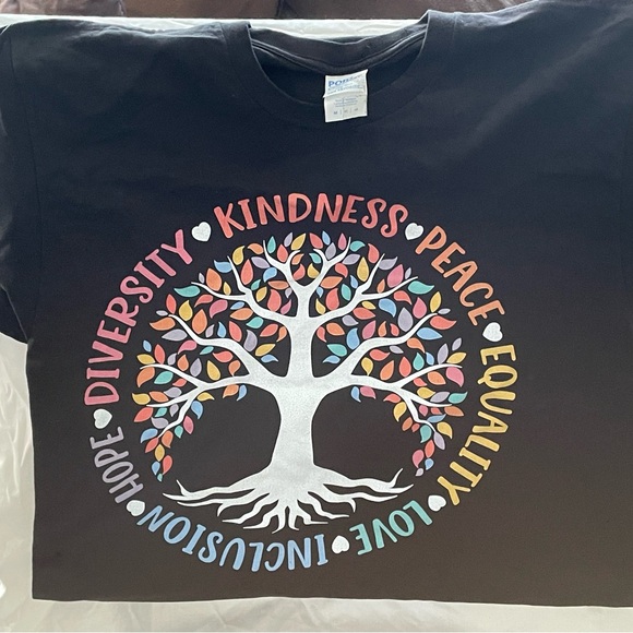 Port & Company positive message shirt - Picture 2 of 4